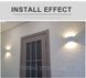 Светильник настенный 220В 12W lampada (регулируемая яркость) LED Aluminium wall light лампада 5843 фото 8