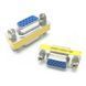 Адаптер DB15 15 pin VGA (female мама) - VGA (female мама) ВГА объединитель joiner 373 фото 2