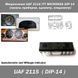 Мікросхема UAF 2115 ITT MICRONAS DIP-14 (панель приладів одометр спідометр приладка) electronic speedometer speedo 2543 фото 1