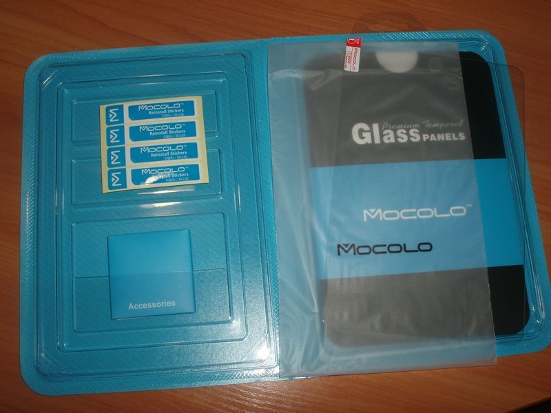 Mocolo Apple iPad mini 1-2-3 9H 2.5D протиударна плівка (оригінал, блістер пак) захисне скло айпед 3090 фото