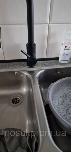 Стрічка ущільнювальна бордюрна для ванни та кухні (3,2 м*2 см) ЦВЕТ ЧОРНИЙ Waterproof Tap Arivans 7760 фото