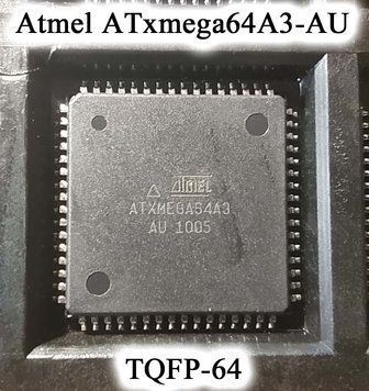 Atmel ATxmega64A3-AU TQFP-64 avr xmega a3 32 мгц 5013 фото