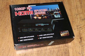 Сплиттер HDMI 1 вх -> 4 вых АКТИВНЫЙ, 220 В 2711 фото