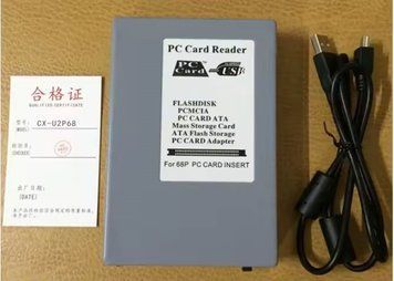 Картридер PCMCIA - USB 2.0 card reader 68 pin Benz Fanuc PC ATA card SD to PCMCIA CF to Pcmcia 3224 фото