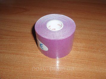Кинезио тейп ФИОЛЕТОВЫЙ&nbsp;Kinesio tape&nbsp;5м снимает боль в мышцах и суставах новый метод лечения эластичный бинт с 5554 фото