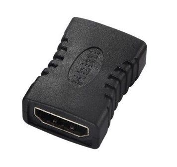 Объеденитель HDMI мама-мама коннектор прямой Gold Female Coupler Connector F/F Предназначен для объединения 726 фото