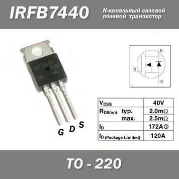 IRF7440 cиловой полевой N-канальный транзистор 5163 фото