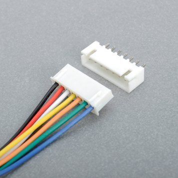 JST-PH 7 pin 6S (шаг 2.0 мм) разъем папа+мама кабель 20 см (iMAX B6 7.4v LiPo для балансировки Turnigy Accuce 3344 фото