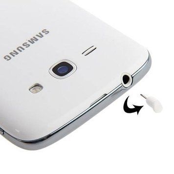 Заглушка отвору (БЕЛАЯ) навушників від пилу та бруду Anti-dust earphone Apple Samsung Nokia 5312 фото