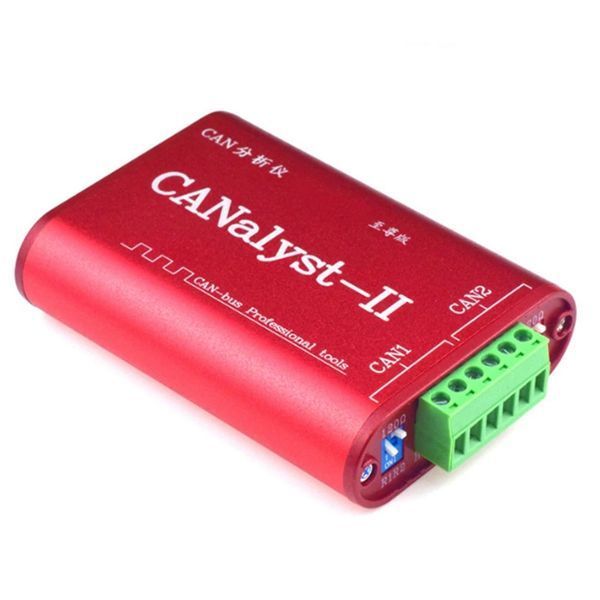 USB CAN адаптер CANalyst-II analyzer Анализатор шины CANOpen J1939 DeviceNet USBCAN-2 4501 фото