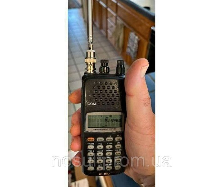 Телескопічна антена 7 секційна Q9 роз'єм BNC (male) 174...765 мм VHF UHF TV FM 3754 фото