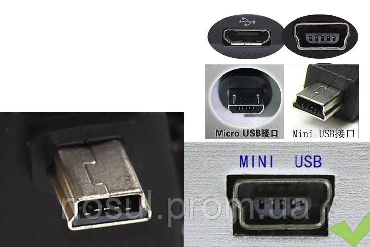 Кабель USB &mdash; mini USB кутовий, спіральна навивка 1,5 м тато-тато 4661 фото