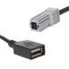 Lexus Toyota USB AUX mp3 cable adapter (0702706046428) інтерфейс юсб Audio (під флешку) Camry Hybrid Prius RAV4 5361 фото 7