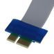 Райзер-перехідник PCI-E 1x-16х З ПІТАНІЄМ Molex 4 pin +6 pin гнучкий шлейф 1x16 райзер Extender Card PCI-E 3640 фото 2