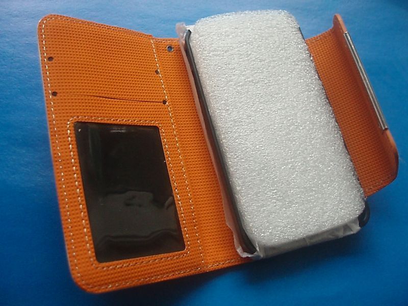 IPhone 4 чохол блокнот для телефона Polka Dot Combo 2626 фото
