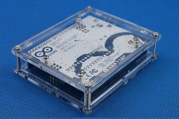 Корпус акриловый для Arduino UNO R3 прозрачный DIP LEONARDO SMD 3466 фото