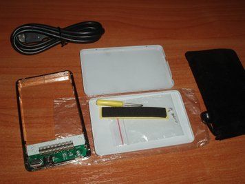 Кишеня USB 2.0 для 1.8" micro IDE 50 pin toshiba 756 фото