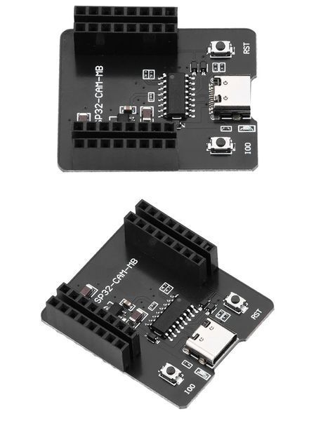ESP32-CAM-MB (USB Type-C) чипі CH340G TTL плата програмування база материнська downloade (під встановлення ESP 7352-3 фото