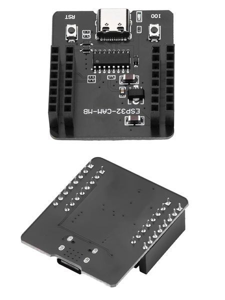 ESP32-CAM-MB (USB Type-C) чипі CH340G TTL плата програмування база материнська downloade (під встановлення ESP 7352-3 фото