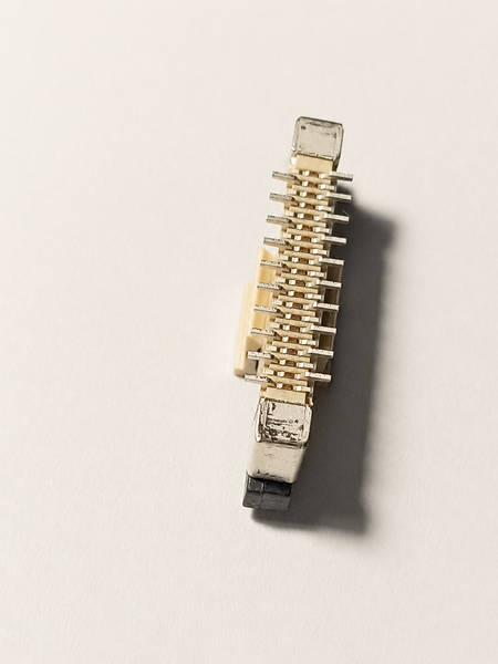 Разъем FFC FPC 0.5 мм 20 pin вертикальный 90&deg; с фиксатором для шлейфа SMD 7983 фото