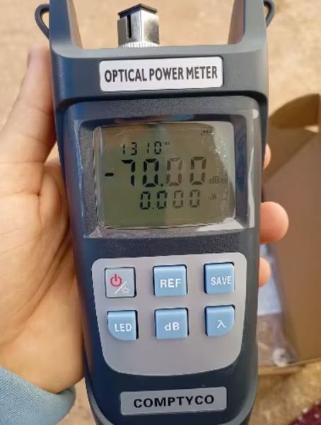 AUA-710A FC-SC-ST (-70...+10 dBi) тестер для оптичного високоточного вимірювача потужності LED-підсвітка High Precision Fiber Optic Power Meter LED Light OPM Optical Power Meter AUA-Y710A &mdash; це професійний високоточний оптичний вимірювач потужності (OPM),  3206-2 фото