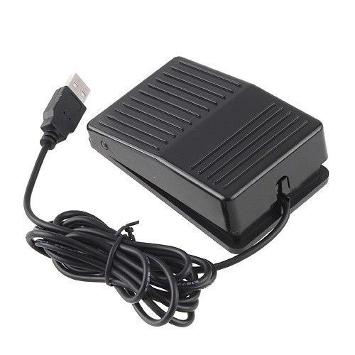 USB педаль игровая (1 кнопочная) Game Foot Control Keyboard Action Switch Pedal HID 2631 фото