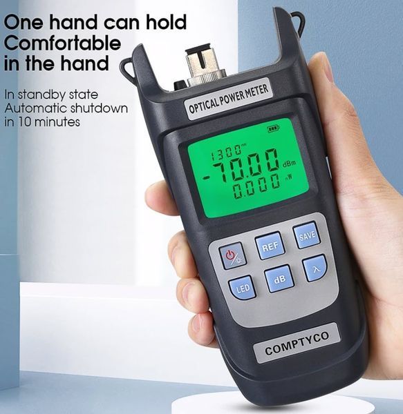 AUA-710A FC-SC-ST (-70...+10 dBi) тестер для оптичного високоточного вимірювача потужності LED-підсвітка High Precision Fiber Optic Power Meter LED Light OPM Optical Power Meter AUA-Y710A &mdash; це професійний високоточний оптичний вимірювач потужності (OPM),  3206-2 фото