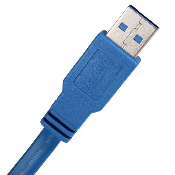 Кабель USB 3.0 A male to Micro USB Super Slim (60 см) New Flat Cable for external Hard Disk 2821 фото