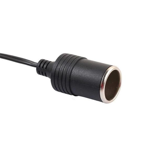 Кабель питания переходник 12v/24v mini jack (мама female 5.5*2.1 мм) - 12V (разъем прикуривателя Cigarette Soc 7313 фото