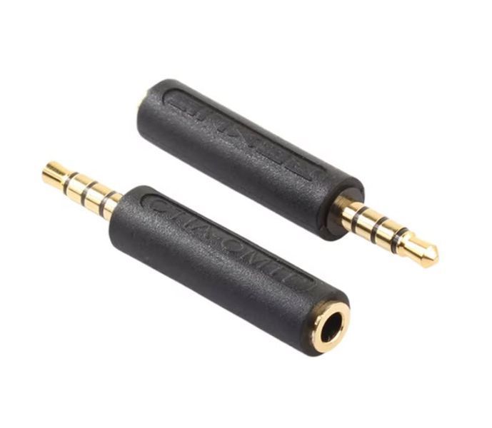 CTIA OMTP Apple Nokia AV перехідник 3.5 мм 4 pin (тато) - 3.5 мм 4-pin stereo (мама)&nbsp;4 pole Male to 3 pole Female Jack Stereo Audio Adapter 3.5 M/F Adaptor 7973 фото