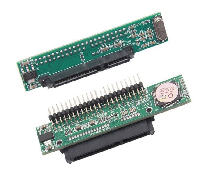 AS331 MCA004 v1.3 адаптер 2.5' IDE (44 pin тато) - SATA (female, мама) конвертер для підключення SATA HDD/SSD до IDE-роз'єм ноутбука 2291 фото