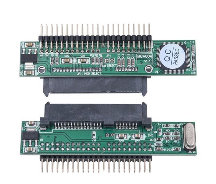 AS331 MCA004 v1.3 адаптер 2.5' IDE (44 pin тато) - SATA (female, мама) конвертер для підключення SATA HDD/SSD до IDE-роз'єм ноутбука 2291 фото