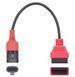 Диагностический переходник SYM/SANYANG/Moto 3-pin &rarr; OBD2 16-pin (3p To 16p Wire Adapter Motorcycle OBD Diagnostic Extension Cable Connector) 8361 фото 2