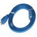Кабель USB 3.0 A male to Micro USB Super Slim (60 см) New Flat Cable for external Hard Disk 2821 фото 1