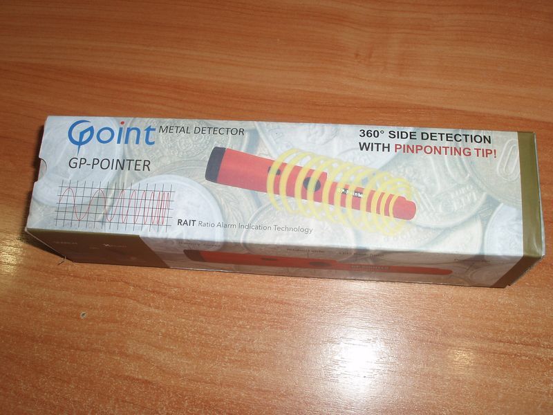 GP pointer (Garet Pro) колір чорний металодетектор пінпоінтер Metal Detector (Point) ґрунтовий 5261 фото
