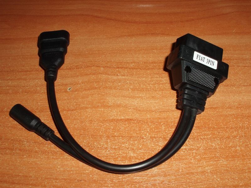 Перехідник Autocom TCS 16 pin &mdash; 3 pin + живлення Fiat, Lancia, Alfa Romeo 4280 фото