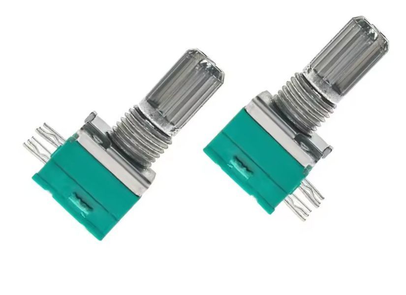 Потенциометр RK097NS B500K 500K Ом (6 pin) &ndash; герметичный регулятор громкости для аудиоусилителей потенциометр крутилка Audio Amplifier Sealed Potentiometer 8303-2 фото