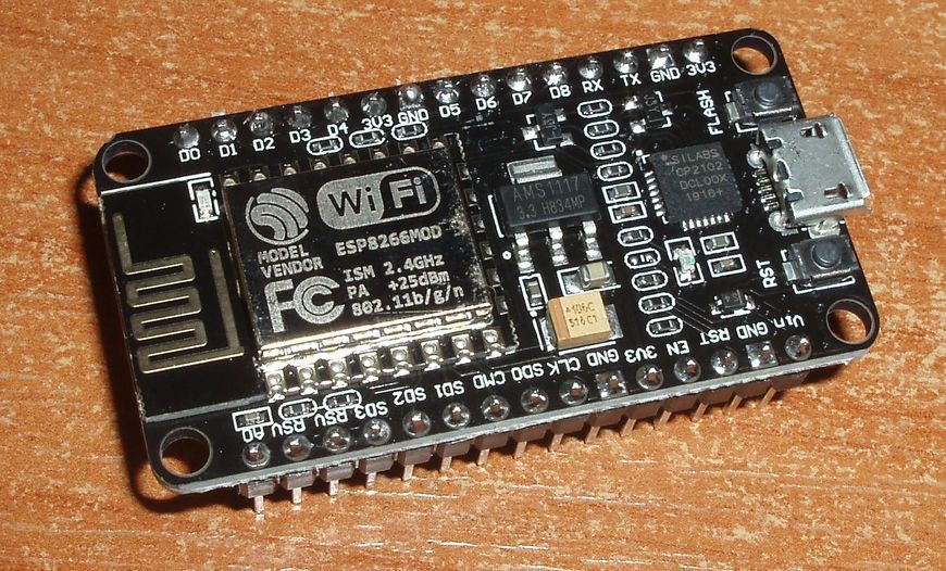 NodeMcu Lua WiFi плата v2 ESP-12E (CP2102) UART-WiFi модуль з ультранизьким споживанням 5339 фото