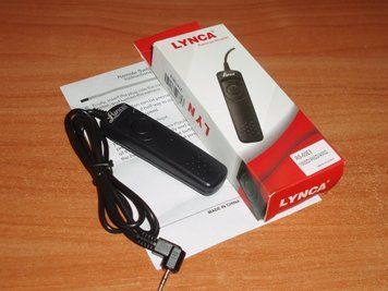 Lynca Canon RS-60E3 пульт ДУ проводной (EOS 50, 500N, 300, 3000, 5000, 30, 33, 300D, 350D, 400D, 450D, 500D, 5 3495 фото