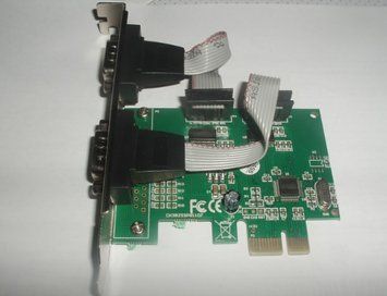 Контроллер PCIE - RS232 (2 port COM) PCI-E x1 MCS9901CV-CC FG-EMT03A-1 3275 фото