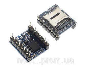 Звуковий модуль WTV020-SD WTV020 WTV020SD-20SS Mini SD Card MP3 Sound Module 5135 фото
