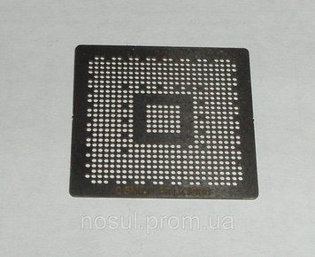 BGA шаблони AMD 0.5 mm ATI BGA X1300 / 216PQAKA13FGX трафарети для реболлу реболінг-набір відновлення паяння 4102 фото