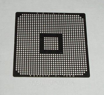 BGA шаблони INTEL No014 0.76 mm RG82875 трафарети для реболлу реболінг-набір відновлення паяння ремонт прямого 4165 фото