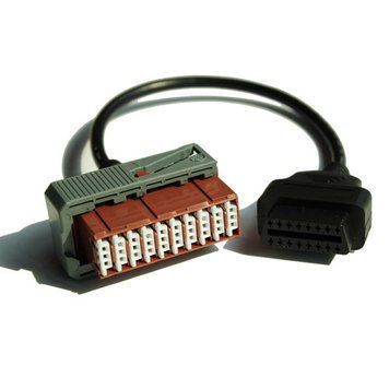 OBD-II PSA 30-pin переходник на 16 pin PEUGEOT CITROEN LEXIA PP2000 2614 фото