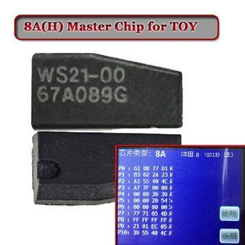 Toyota 8A ID8A 128 bit H-chip (Camry RAV4) підготовка чипа для прописування в автомобілі (на базі XT27A) 5370 фото