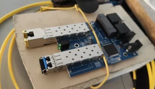 Модуль SFP-GE-LX-SM 1310-A LC Transceiver SFP Module 1.25G 1310nm (20KM SM) совместимый трансивер с DDM функцией для коммутаторов 8256 фото