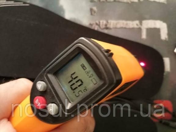 Стельки c USB подогревом (термостельки) спортивные ортопедические размер L (250-280мм) 6655 фото