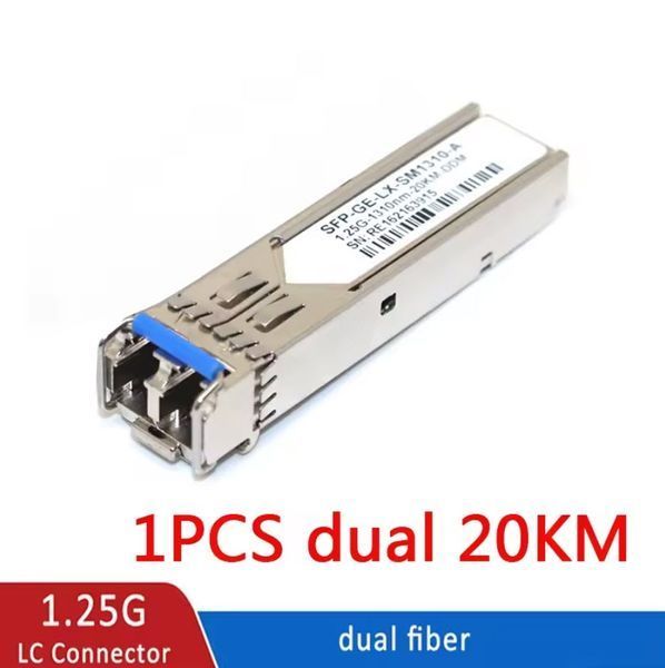Модуль SFP-GE-LX-SM 1310-A LC Transceiver SFP Module 1.25G 1310nm (20KM SM) совместимый трансивер с DDM функцией для коммутаторов 8256 фото