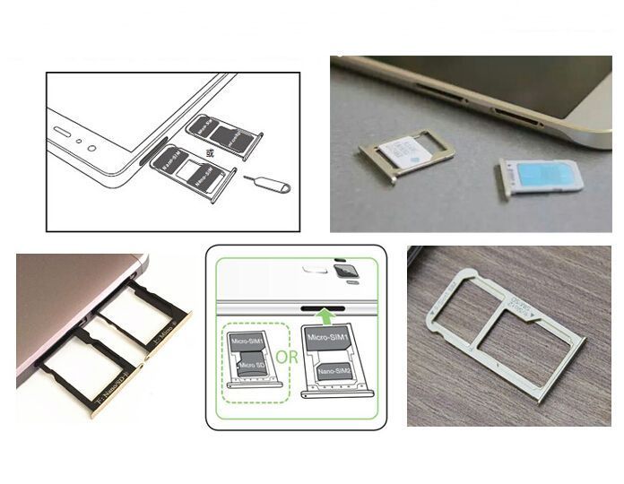 Адаптер nanoSIM-nanoSIM, который позволит одновременно использовать две Nano-SIM карты и MicroSD карту памяти 4411 фото