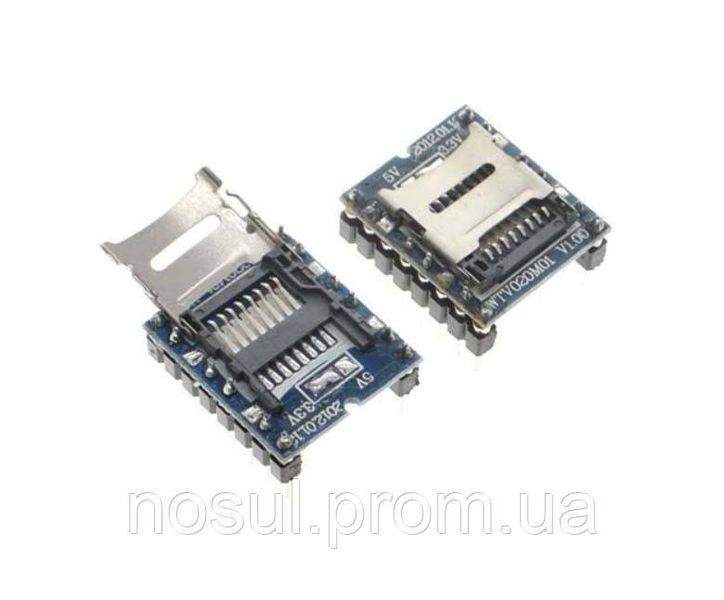 Звуковий модуль WTV020-SD WTV020 WTV020SD-20SS Mini SD Card MP3 Sound Module 5135 фото